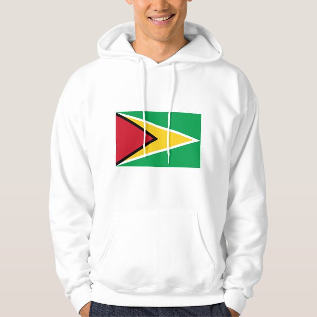 Guyana Flag GY Hoodie (Front)