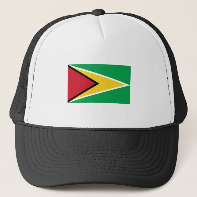 Guyana FLAG International Trucker Hat (Front)