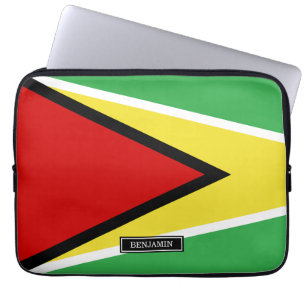 Guyana Flag Laptop Sleeve