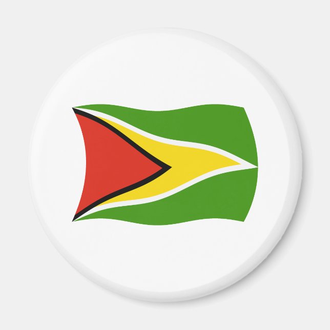 Guyana Flag Magnet (Front)