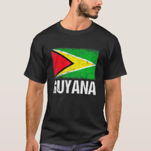 Guyana Flag Men Women Kid Patriotic T-Shirt