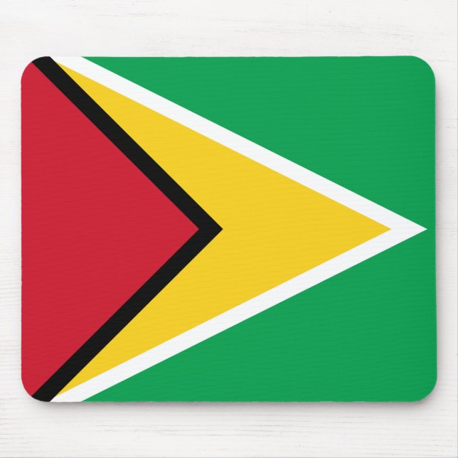 Guyana Flag Mouse Pad (Front)