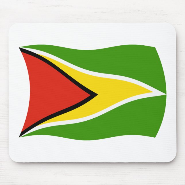 Guyana Flag Mousepad (Front)