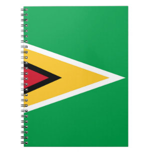 Guyana flag notebook