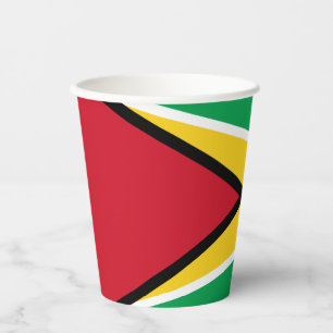 Guyana Flag Paper Cups