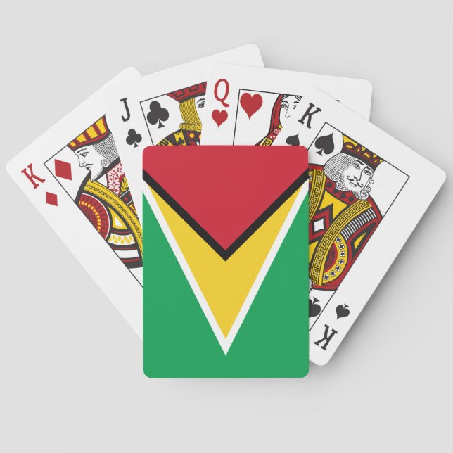 Guyana Flag Playing Cards (Back)