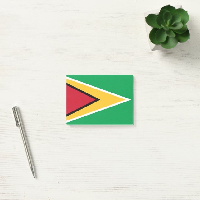 Guyana flag post-it notes (Office)