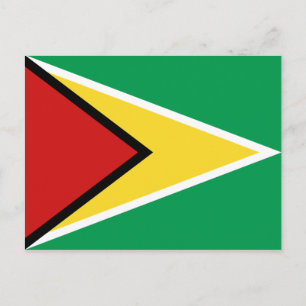 Guyana Flag Postcard