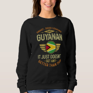 Guyana Flag Proud Guyanese Men & Women   Sweatshirt