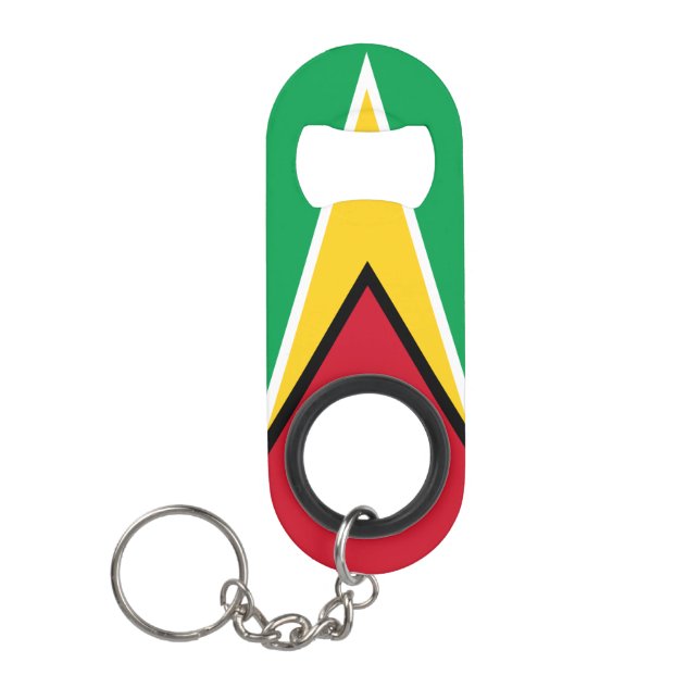 Guyana Flag Red Green Yellow Black White Patriotic (Front)
