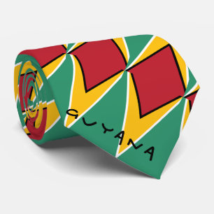 Guyana Flag Tie