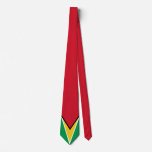 Guyana flag tie