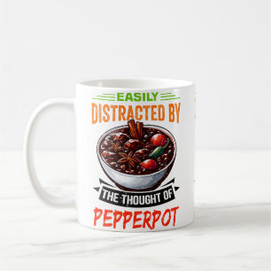 Guyana Food With Guyanese Pepperpot Coffee Mug