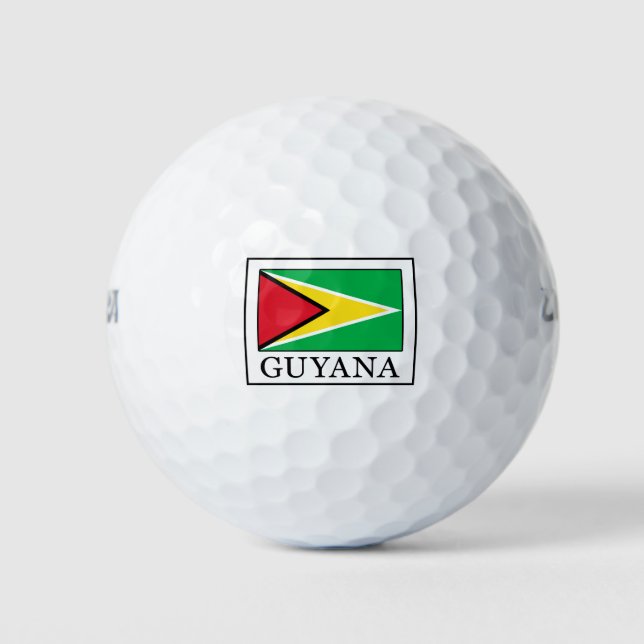 Guyana Golf Balls (Front)