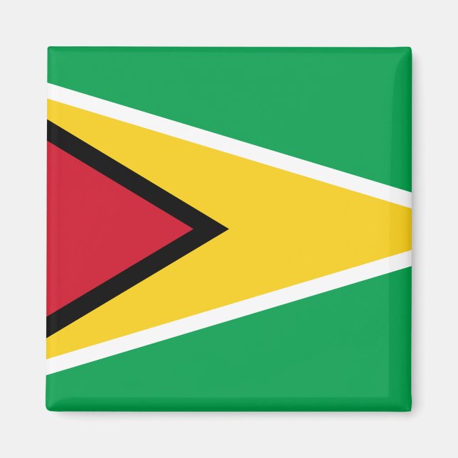 Guyana (Guyanese) Flag Magnet (Front)