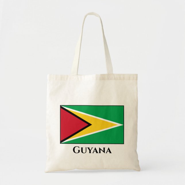 Guyana (Guyanese) Flag Tote Bag (Front)