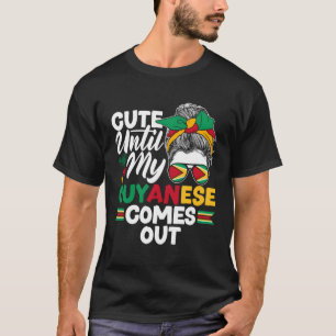 Guyana Guyanese Guyana Flag Until My Guyanese Come T-Shirt