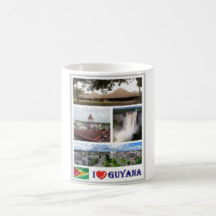 Guyana -  I Love - Coffee Mug