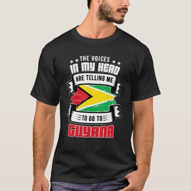 Guyana In My Head T-Shirt (Front)