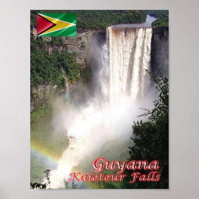 Guyana -  Kaieteur Falls - Poster (Front)