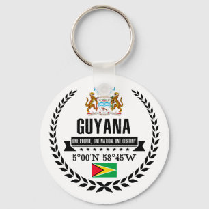 Guyana Key Ring
