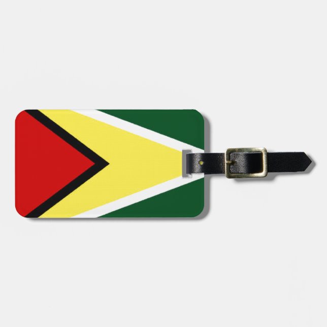 Guyana Luggage Tag (Front Horizontal)