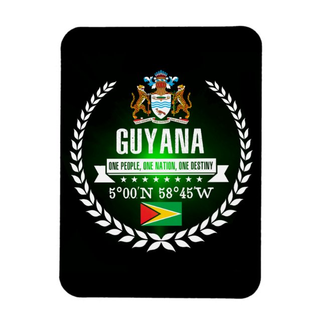 Guyana Magnet (Vertical)