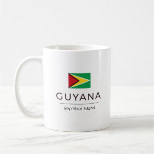 Guyana Minimalist Everyday Pride Coffee Mug