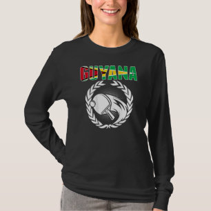 Guyana Ping Pong Guyanese Table Tennis Team Suppo T-Shirt