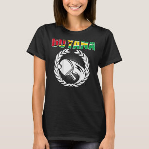 Guyana Ping Pong Guyanese Table Tennis Team Suppo T-Shirt