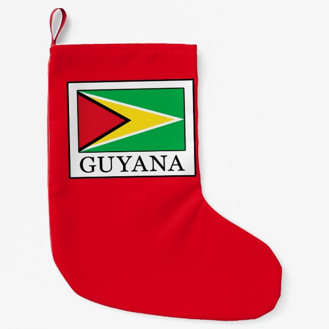 Guyana Small Christmas Stocking (Front)