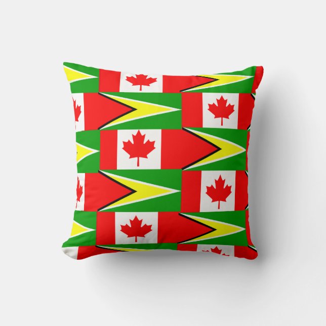 guyanaese-canadian pillow (Front)