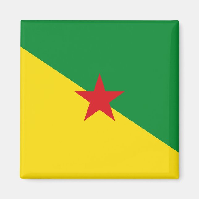 Guyane Flag GF Magnet (Front)