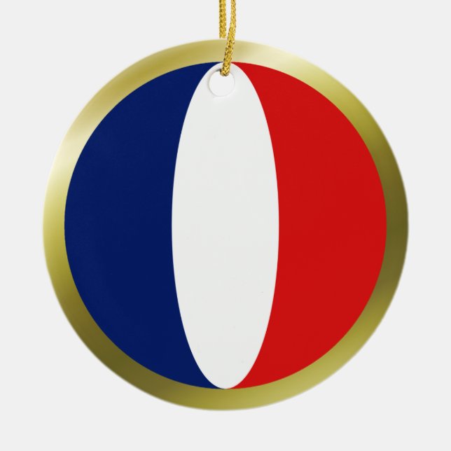 Guyane Flag Ornament (Front)