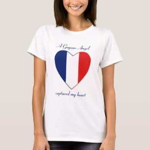 Guyane Flag Sweetheart T-Shirt