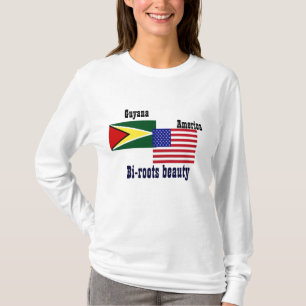 guyanese-american t-shirts-bi-roots beauty T-Shirt