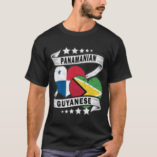 Guyanese And Panamanian Flag T-Shirt