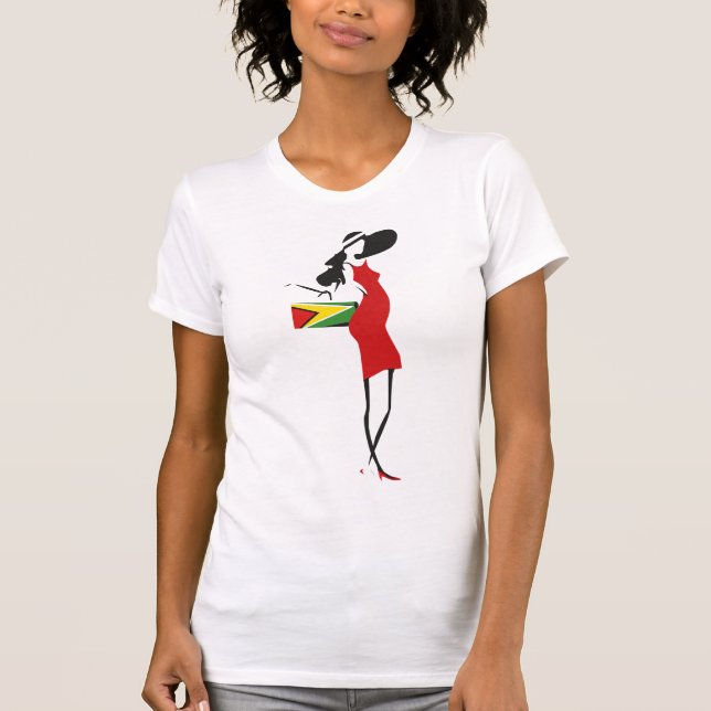 Guyanese Girl T-Shirt (Front)