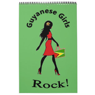 Guyanese Girls Rock Calendar