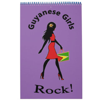 Guyanese Girls Rock Calendar