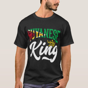 Guyanese King Guyana Guyana Flag T-Shirt
