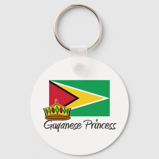 Guyanese Princess Key Ring (Front)