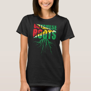 Guyanese Roots Guyana Pride Flag Roots Men Women T-Shirt