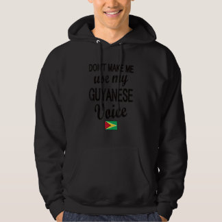 Guyanese Voice Guyana Flag Guyanese Roots Hoodie
