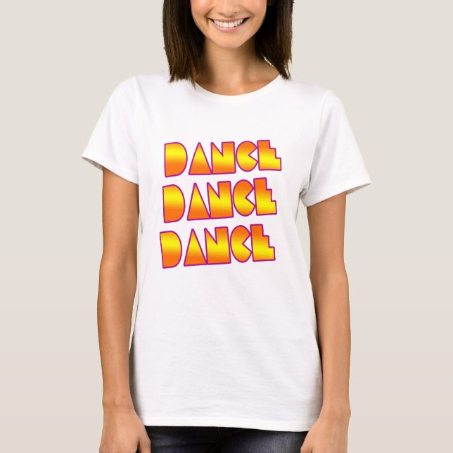 guys girls RAVE Raver raving club music dance DJ T-Shirt (Front)