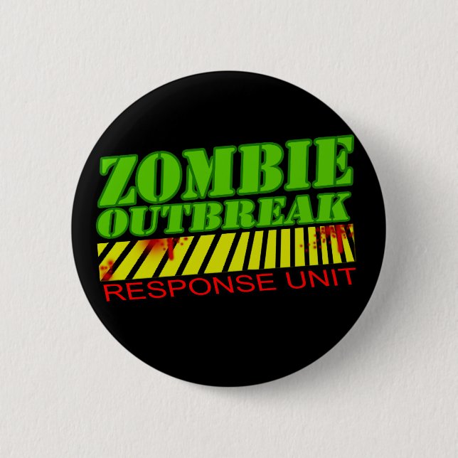 guys girls undead zombies funny zombie shirt 6 cm round badge (Front)