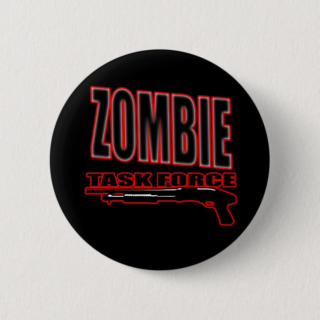 guys girls undead zombies funny zombie shirt 6 cm round badge (Front)