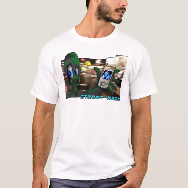 guys underground Hip-Hop Graffiti character T-Shirt (Front)