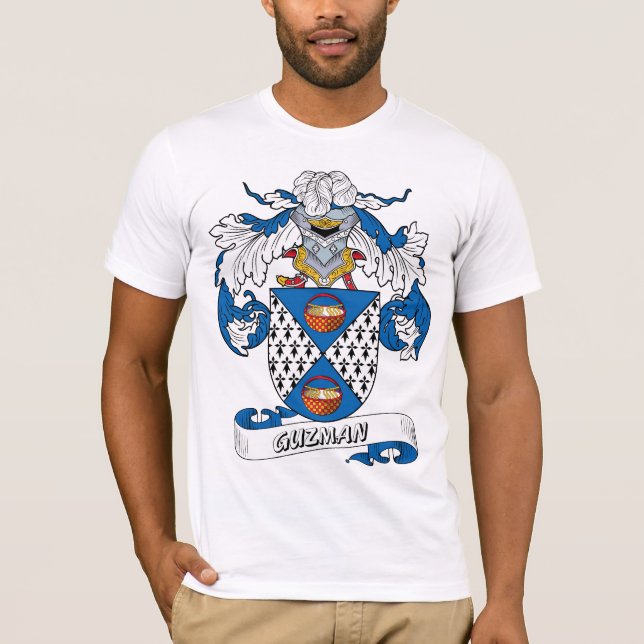 Guzman Family Crest T-Shirt (Front)