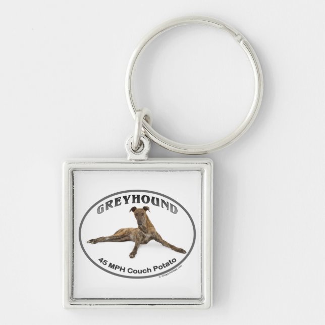 GVV 40MPH Couch Potato Key Ring (Front)
